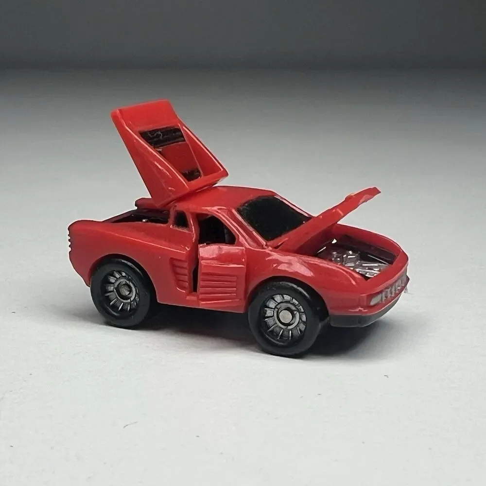 Vintage Galoob Micro Machines Deluxe Red Ferrari Testarossa 1988